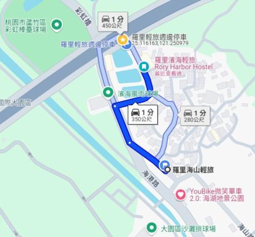 羅里濱海輕旅 Rory Hostel Luzhu Exterior photo